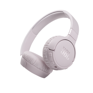 JBL Tune 660NC - Pink - Wireless, on-ear, active noise-cancelling headphones. - Hero
